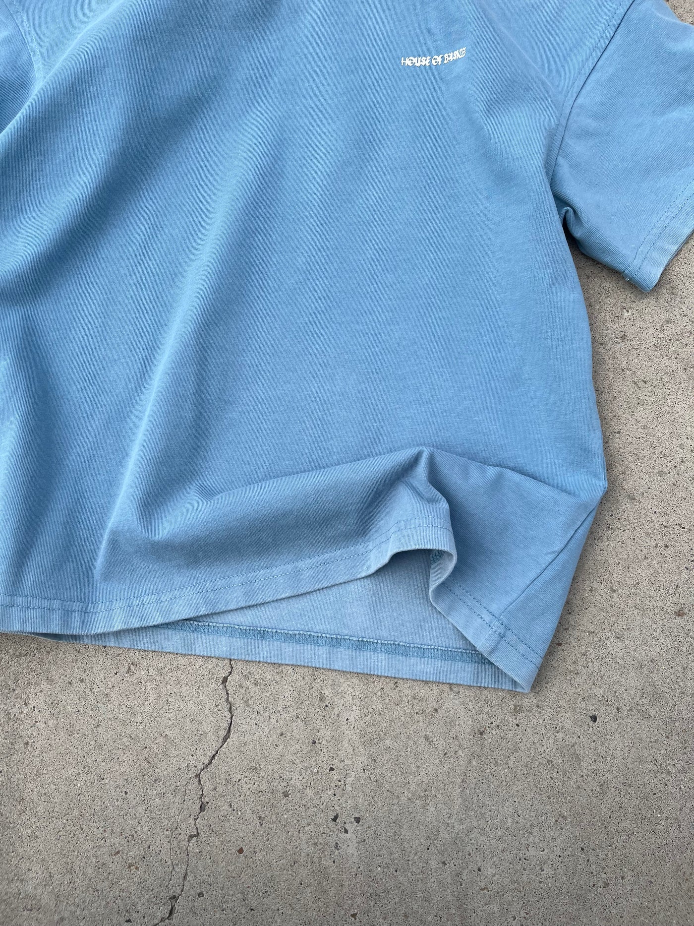 The Oversized Tee Blue Washed