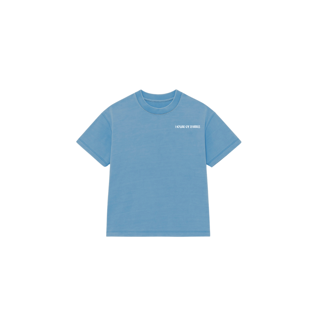 The Oversized Tee Blue Washed