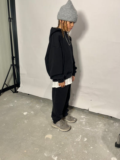 The Black Vintage Hoodie