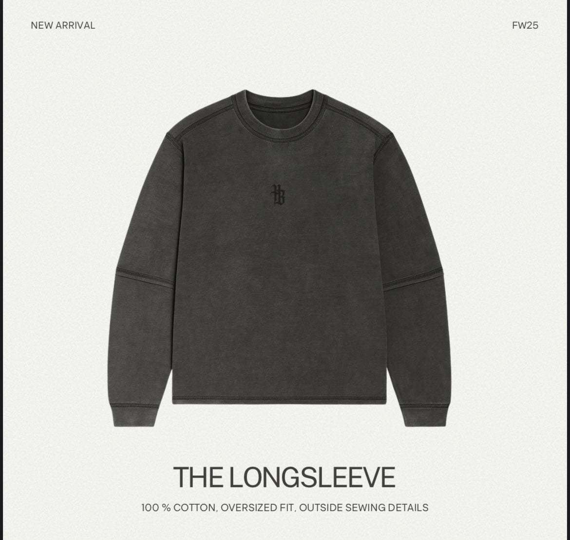The Nueve Longsleeve (COMING SOON)