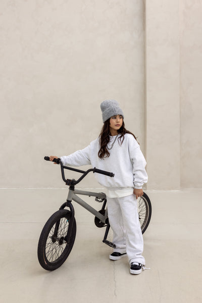 The Icon Jogger Grey Marble