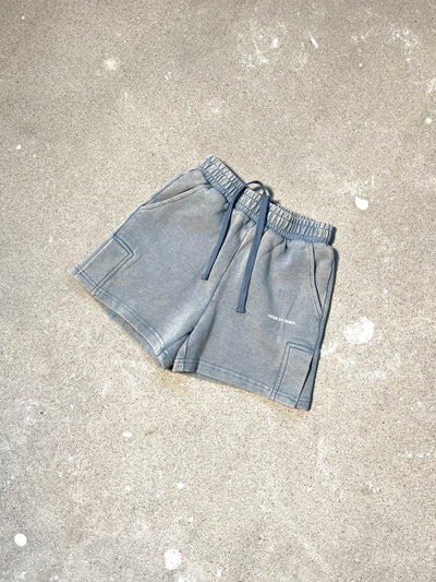 The Sweatshort Washed Blue