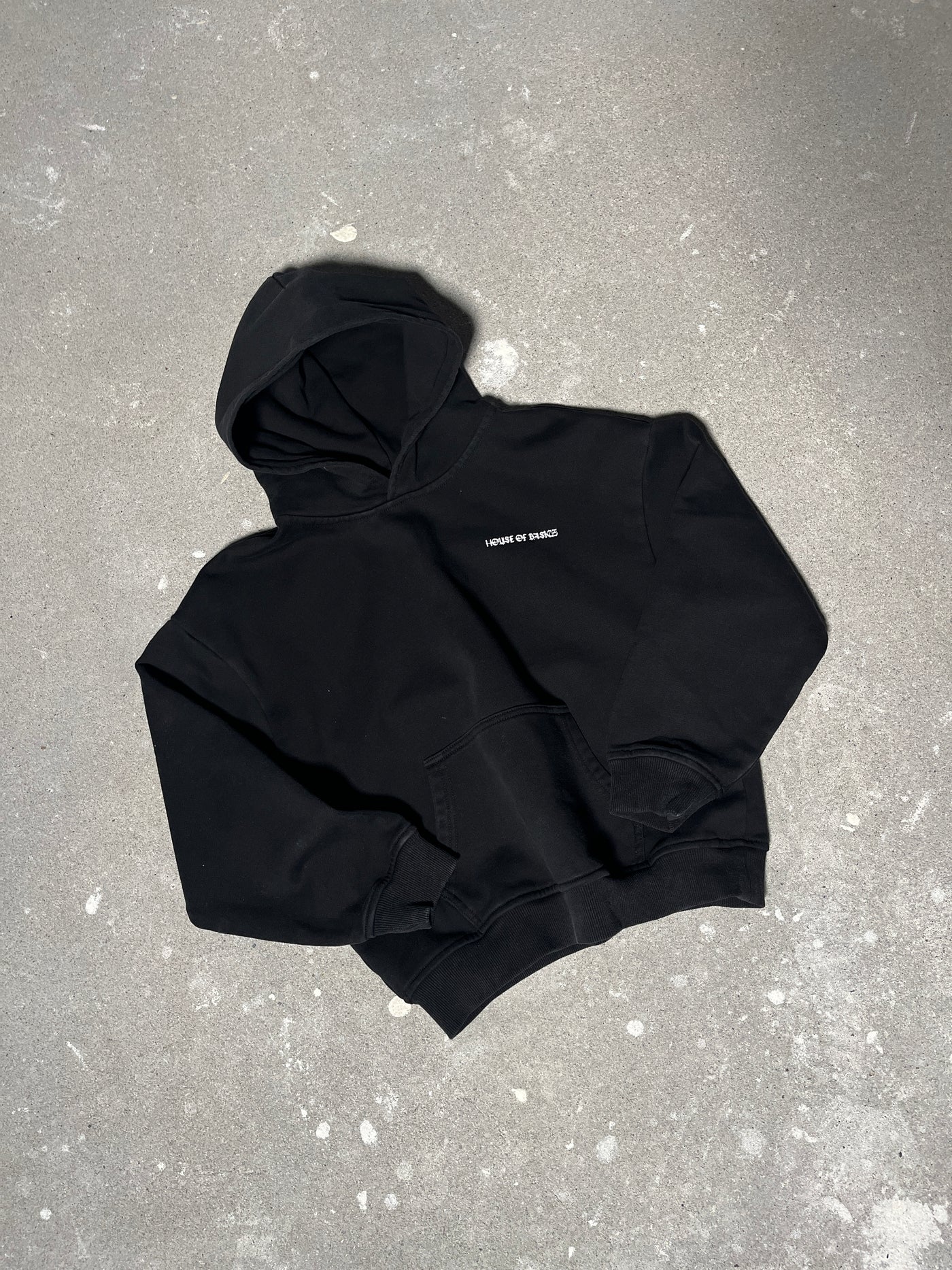 The Black Vintage Hoodie