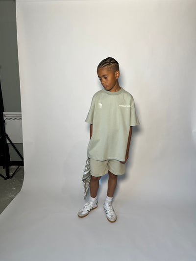 The Oversized Tee Racing Sage