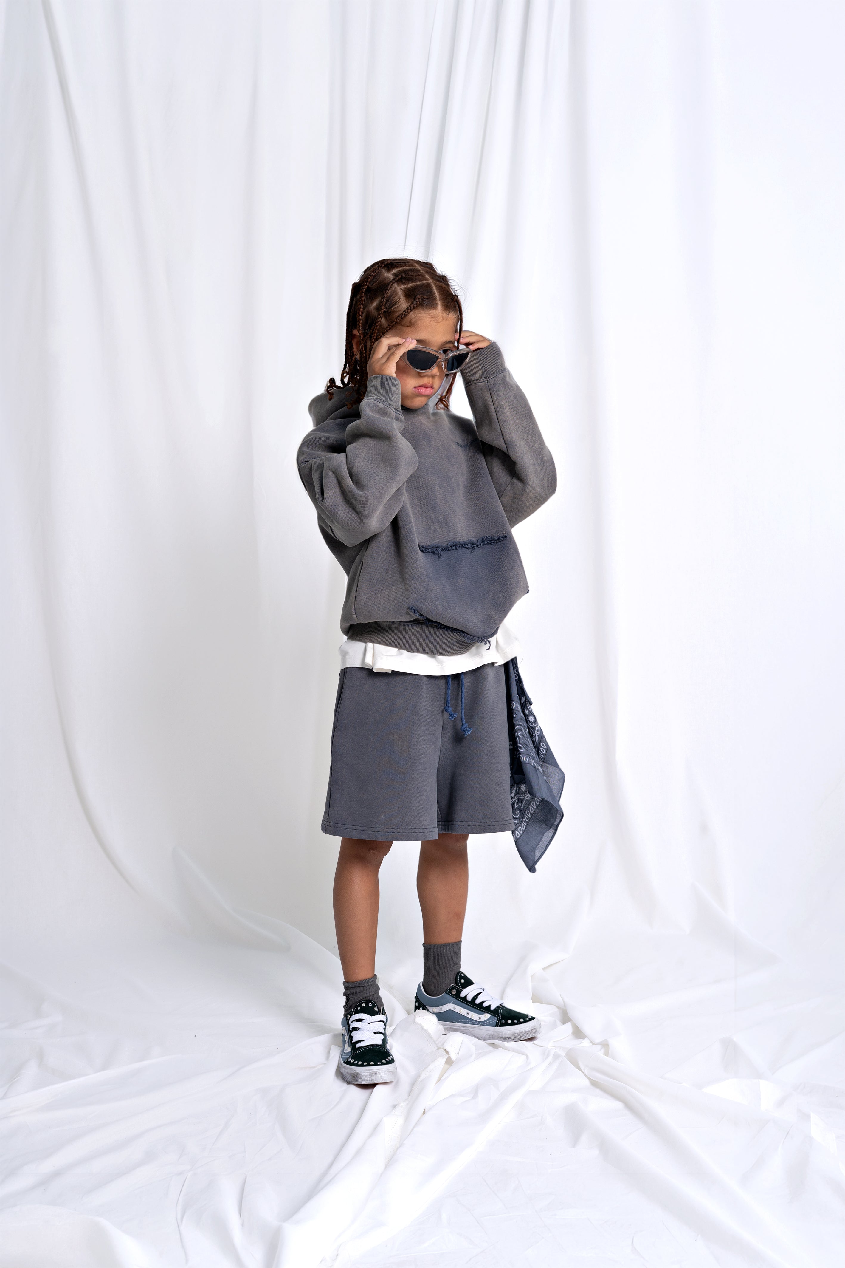 The Sweatshorts Washed Ink