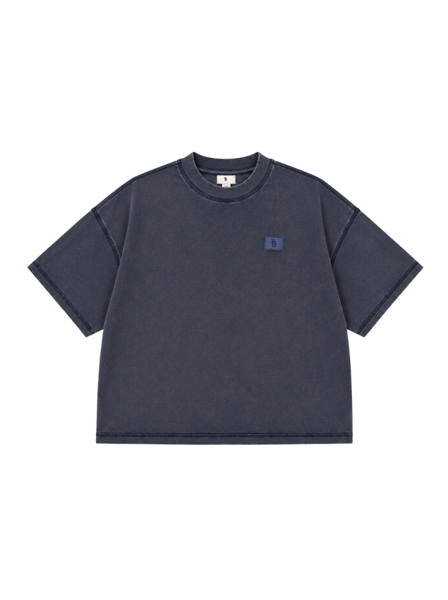 The Boxy Tee Washed Ink