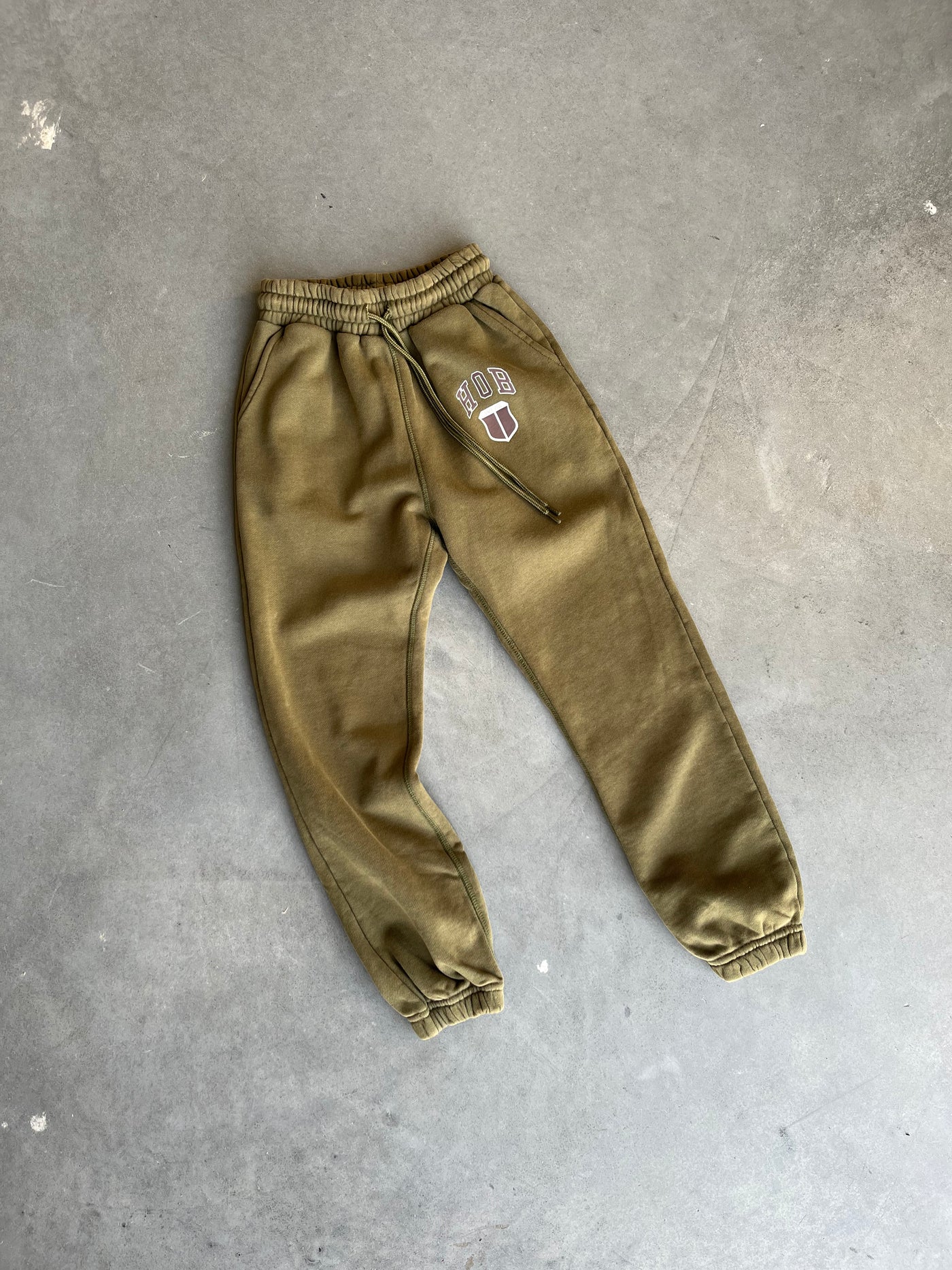 The College Jogger Olive